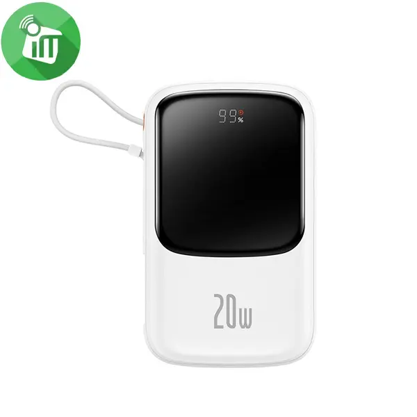 Baseus Qpow Pro 20W Digital Display Power Bank 20000mAh