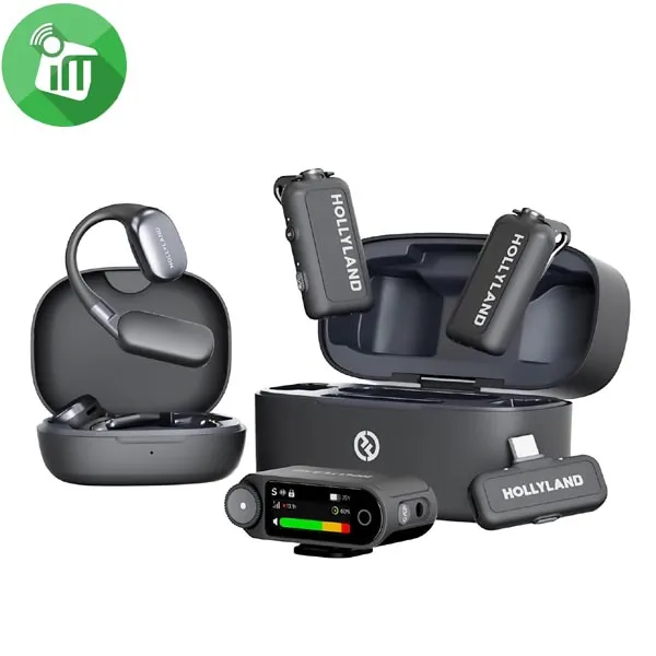 Hollyland LARK MAX 2 Ultimate Combo Wireless Lavalier Microphone