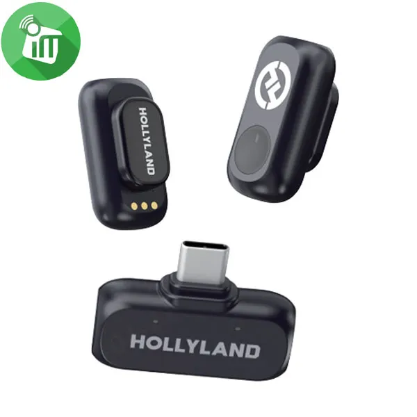 Hollyland Lark A1 Mini Duo USB-C Wireless Microphone