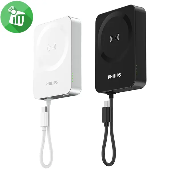 Philips DL2717 Wireless 15W Magnetic Power Bank 10000mAh