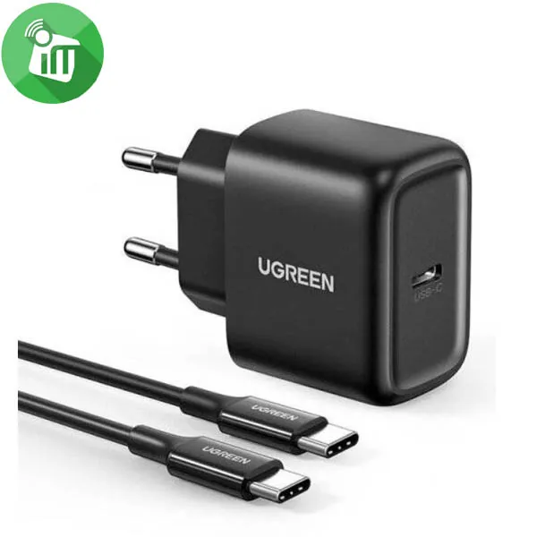 UGREEN CD250 25W USB-C PD Fast Charger With USB-C/C Cable