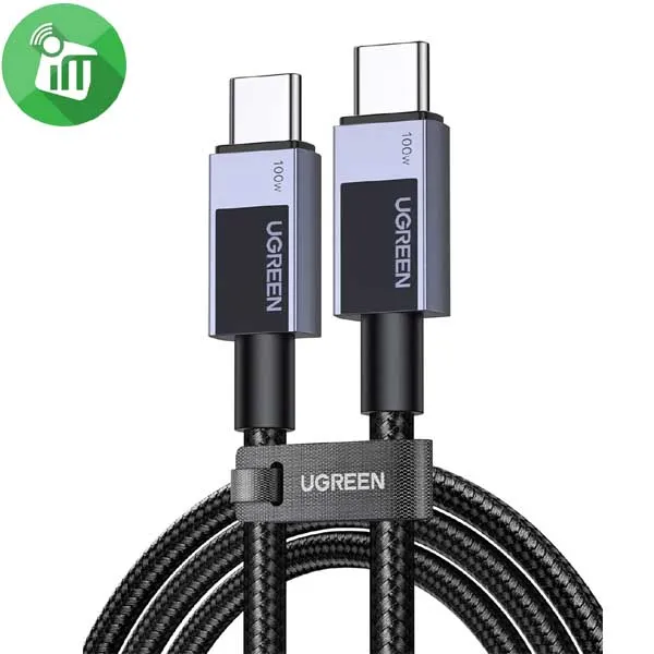 UGREEN L512 USB-C to USB-C PD 100W Aluminum Braid Cable 5A (1M)