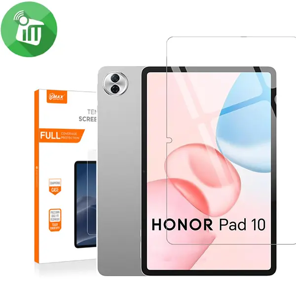 VMAX Tempered Glass Screen Protector 0.33MM 2.5D Normal Series Honor Pad 10