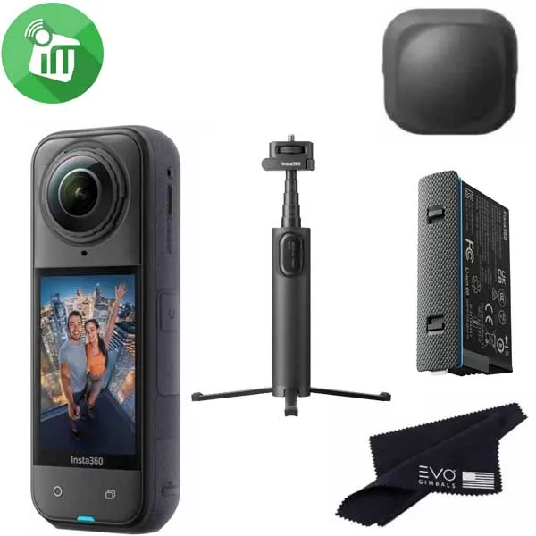 Insta360 X5 360 8K Action Camera Travel Bundle