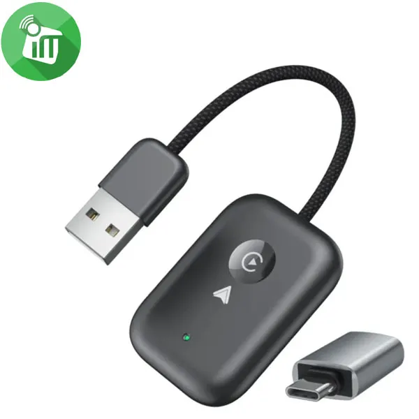 Wireless 2 IN 1 Android Auto/CarPlay Adapter (TYS-643S)