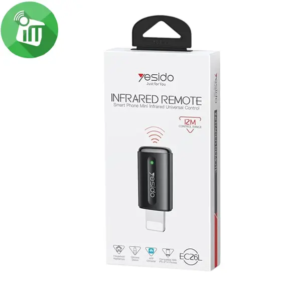 Yesido EC26L Lightning Infrared Remote Control Adapter - Image 2