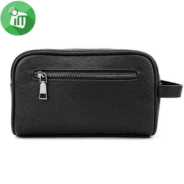 Yesido WB57 Smart Leather Toiletry Bag with Fingerprint Lock - Image 2