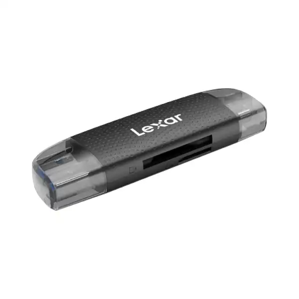 Lexar RW310 Dual Slot USB 3.2 Gen 1 USB-A/C Card Reader (205MB/s) - Image 3