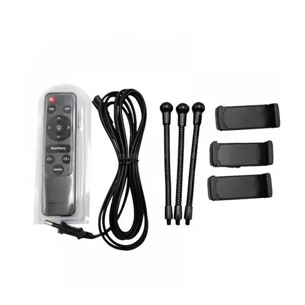 M22S 56cm Digital RGB LED Ring Light with 3 Phone Clip Remote Control (22-Inch) - Image 4