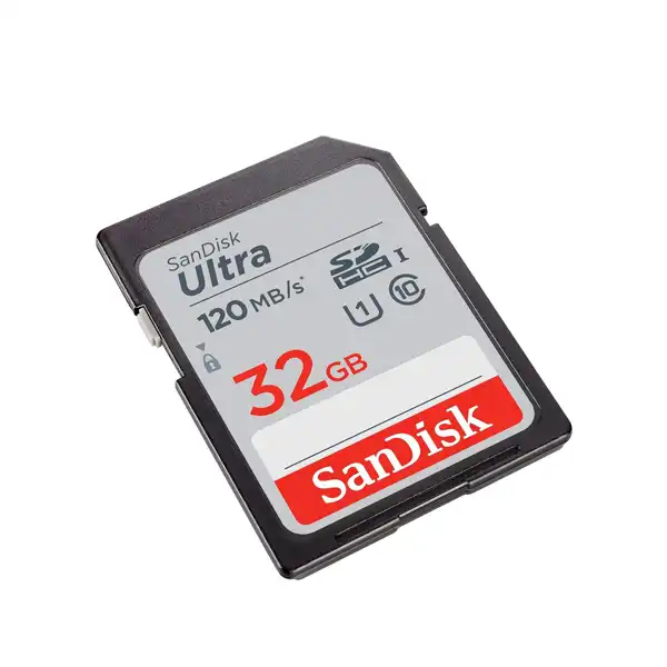SanDisk Ultra 32GB microSDHC UHS-I Card 120MB/s