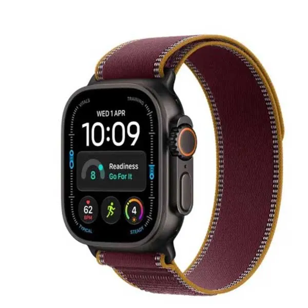 Apple Watch Ultra 4 GPS + Cellular Titanium Black Case with Trail Loop