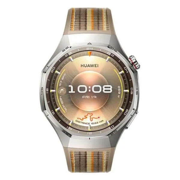 Huawei Watch GT 6 Pro (46mm) Brown Woven Strap - Image 2