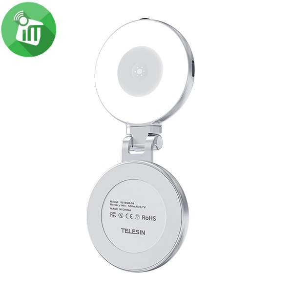 TELESIN C03 Magnetic Selfie Ring Light