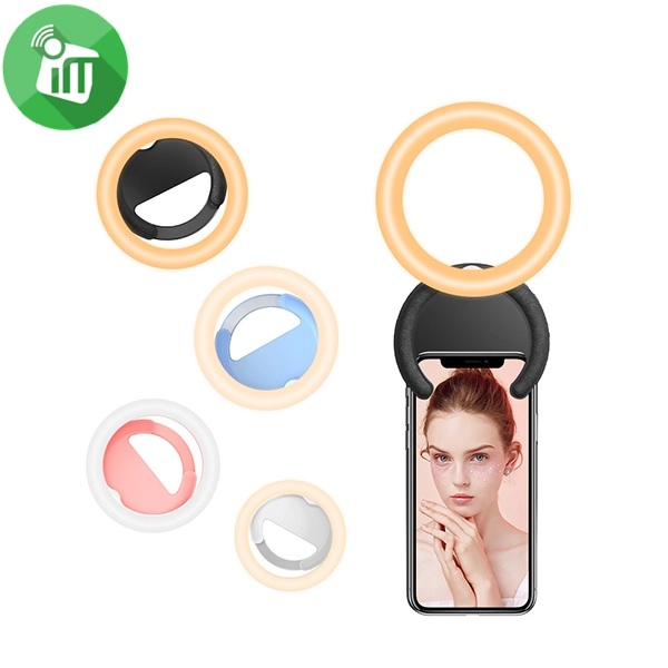 F100 LED Selfie Light Portable Clip