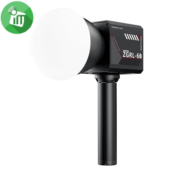 ZGRL-60 60W Handheld COB LED Photography Light Spotlight
