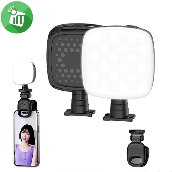 D5 Mini LED Selfie Light Portable Clip