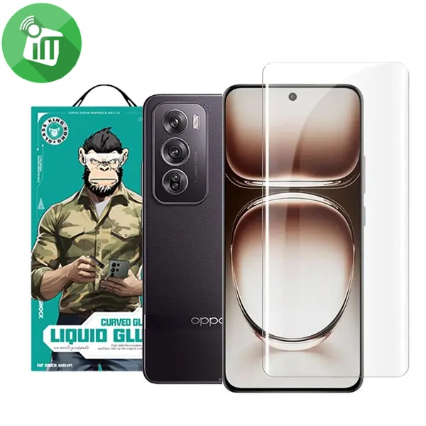 iScreen UV Full Glue Curved Glass Screen Protector Honor 200 5G/Oppo Reno12/Reno12 Pro