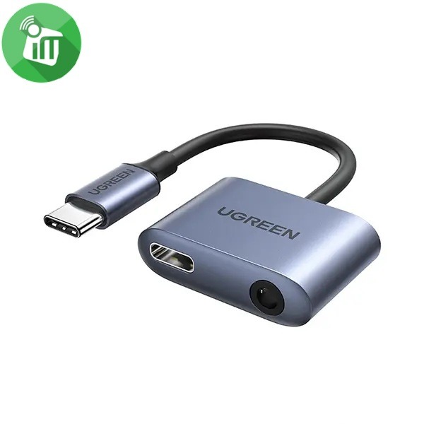 UGREEN CM231 USB-C to 3.5mm Audio with PD Charging Adapter